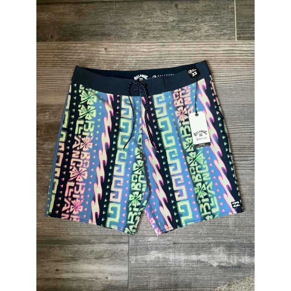 BILLABONG Recycler Sundays Board shorts Mens s size 33 NEW Hawaii